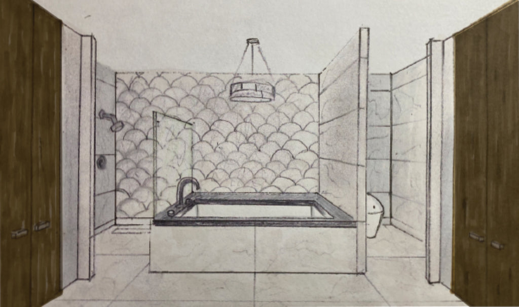 Transitional Tile Trend - by Amber Nelson