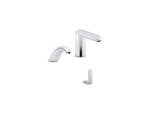 Kumin® Curve Touchless Lavatory Faucet And Soap Dispenser With Kinesis® Sensor Technology, Ac-Powered, 0.5 Gpm