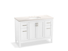 Hadron™ 48" Bathroom Vanity Cabinet With Sink And Quartz Top