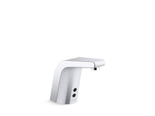 Sculpted Touchless Single-Hole Lavatory Faucet With Insight™ Sensor Technology, Hes-Powered, Less Drain, 0.35 Gpm