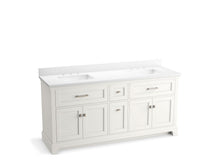 Charlemont™ 72" Bathroom Vanity Cabinet With Sinks And Quartz Top