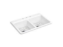 Riverby® 33" Top-Mount Double-Bowl Kitchen Sink