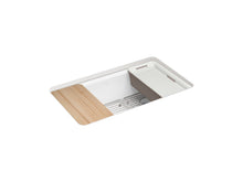 Riverby® 33" Undermount Single-Bowl Workstation Kitchen Sink