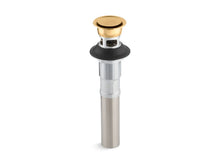 Clicker Drain With Overflow