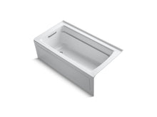 Archer® 60" X 32" Alcove Heated Bubblemassage™ Air Bath, Left Drain