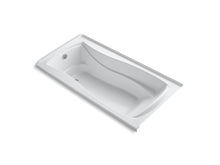 Mariposa® 60" X 36" Alcove Heated Bubblemassage™ Air Bath, Left Drain