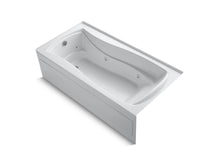 Mariposa® 72" X 36" Alcove Whirlpool Bath, Left Drain