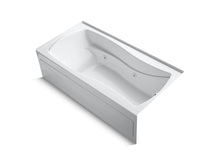Mariposa® 72" X 36" Alcove Whirlpool Bath, Right Drain