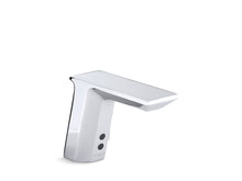 Geometric Touchless Single-Hole Lavatory Faucet With Insight™ Sensor Technology, Hes-Powered, 0.5 Gpm