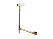 Clearflo Slotted Overflow Brass Bath Drain