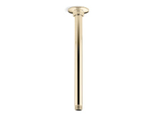 12" Ceiling-Mount Single-Function Rainhead Arm And Flange