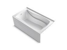 Mariposa® 66" X 36" Alcove Heated Bubblemassage™ Air Bath With Bask® Heated Surface, Left Drain