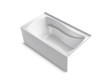 Mariposa® 72" X 36" Alcove Heated Bubblemassage™ Air Bath With Bask® Heated Surface, Right Drain