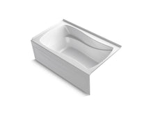 Mariposa® 60" X 36" Alcove Heated Bubblemassage™ Air Bath, Right Drain