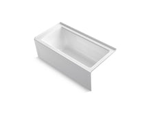 Archer® 60" X 30" Alcove Heated Bubblemassage™ Air Bath, Right Drain