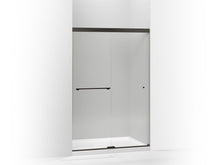 Revel® Sliding Shower Door, 76" H X 44-5/8 - 47-5/8" W, With 5/16" Thick Crystal Clear Glass