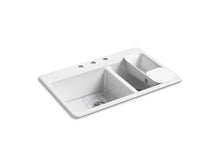 Riverby® 33" Top-Mount Double-Bowl Workstation Kitchen Sink