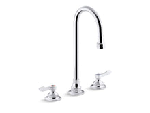 Triton® Bowe® 0.5 Gpm Widespread Bathroom Sink Faucet With Aerated Flow, Gooseneck Spout And Lever Handles, Drain Not Included
