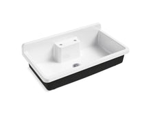 Farmstead® 45" Top-/Wall-Mount Single-Bowl Workstation Farmhouse Kitchen Sink