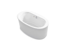 Sunstruck® 60-1/2" X 34-1/2" Freestanding Heated Bubblemassage™ Air Bath With Straight Shroud
