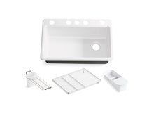 Riverby® 33" Undermount Single-Bowl Workstation Kitchen Sink